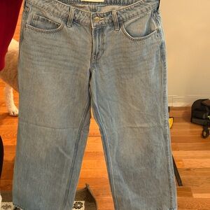 Hollister Light Blue Straight Leg Jeans